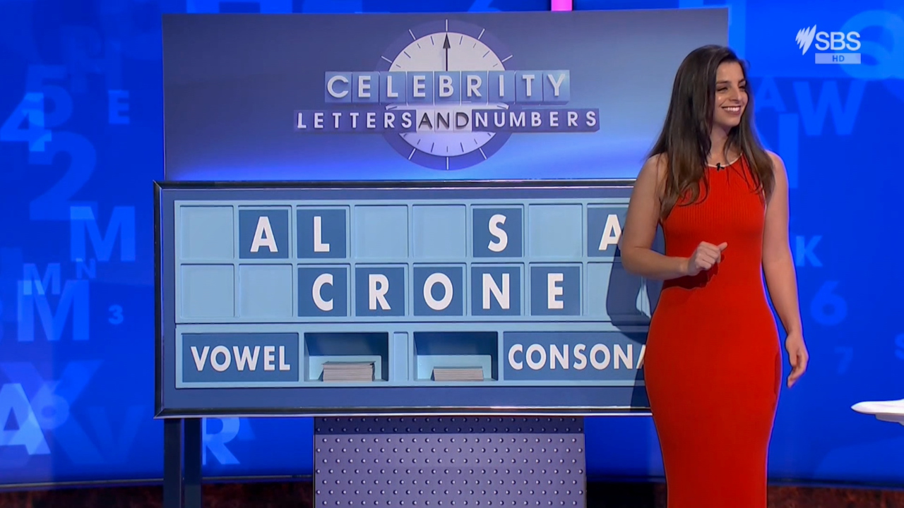 Celebrity Letters and Numbers 2-11